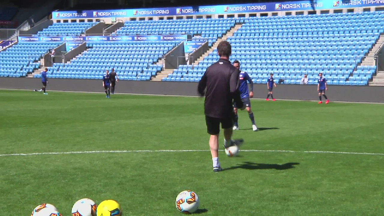 - Vi er sugne på tre poeng